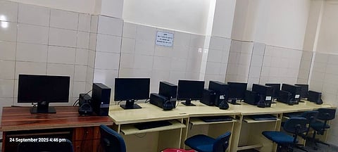 Computer lab at the institute 