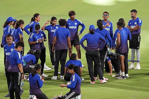 ICC Women's Cricket World Cup: Team India training