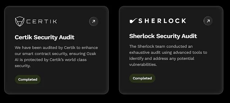 Certik and Ozak AI Audits