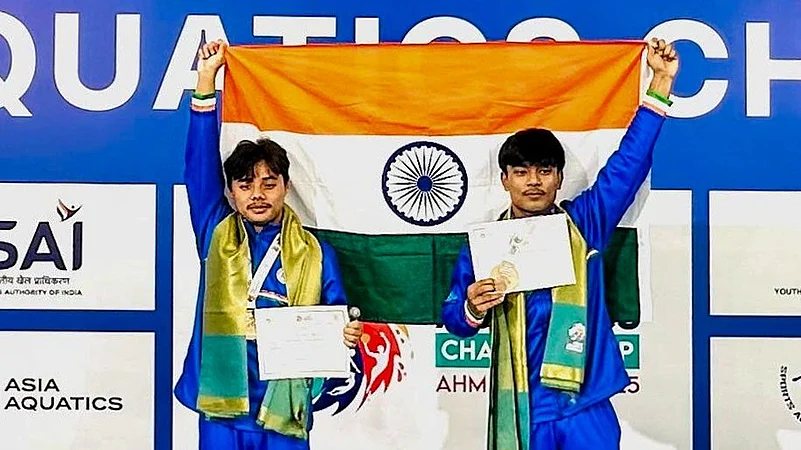 Asian Aquatics Championships 2025 India Diving Medal