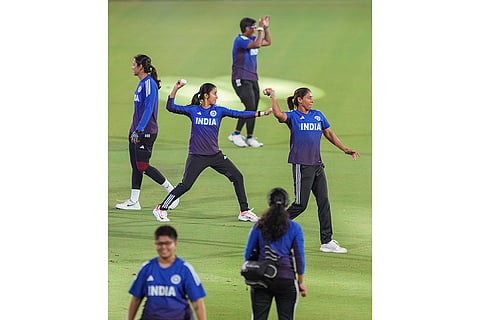 ICC Women's Cricket World Cup: Team India training