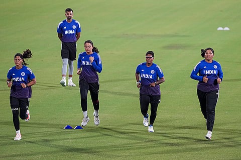 ICC Women's Cricket World Cup: Team India training