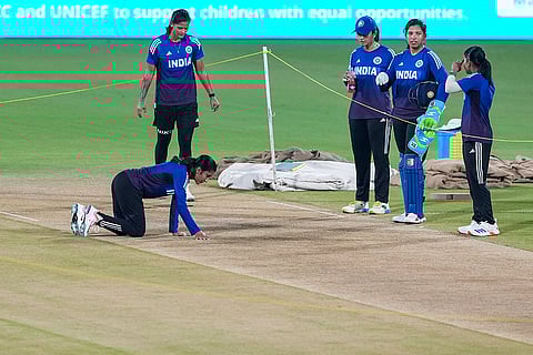 ICC Women's Cricket World Cup: Team India training