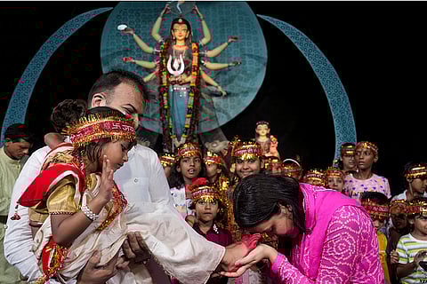 Kanya Pujan in Kolkata