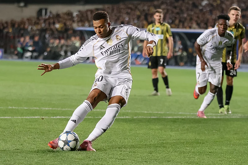 UEFA Champions League 2025-26 match KAI vs RMD_Kylian Mbappe