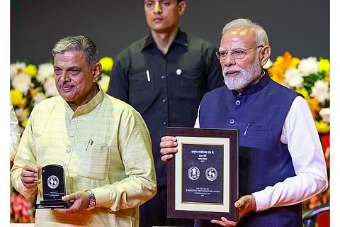 PM Modi at RSS event