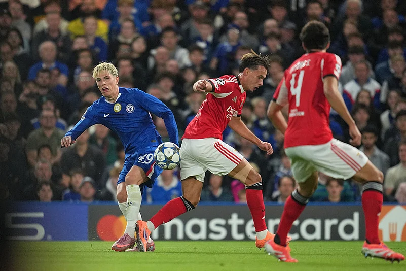 UEFA Champions League 2025-26 match Chelsea vs SL Benfica_Alejandro Garnacho
