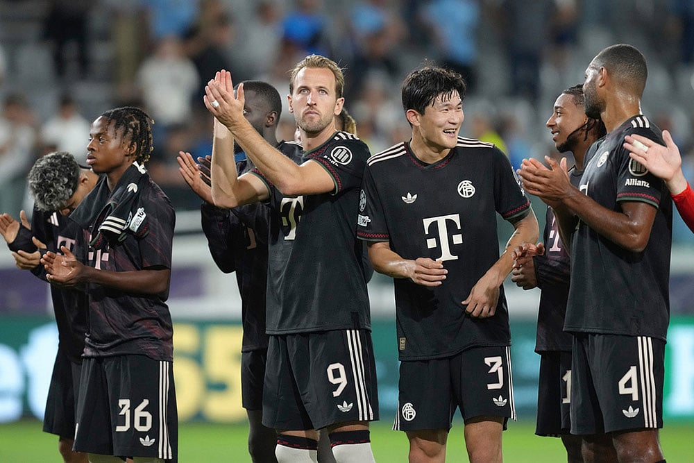 | Photo: AP/Petros Karadjias : UEFA Champions League 2025-26: Pafos Vs Bayern Munich