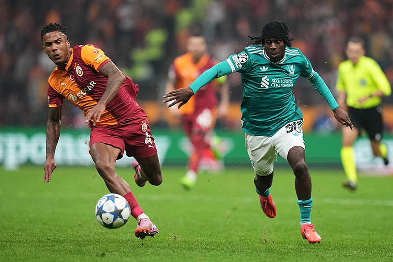 UEFA Champions League 2025-26 match Galatasaray vs Liverpool_Jeremie Frimpong