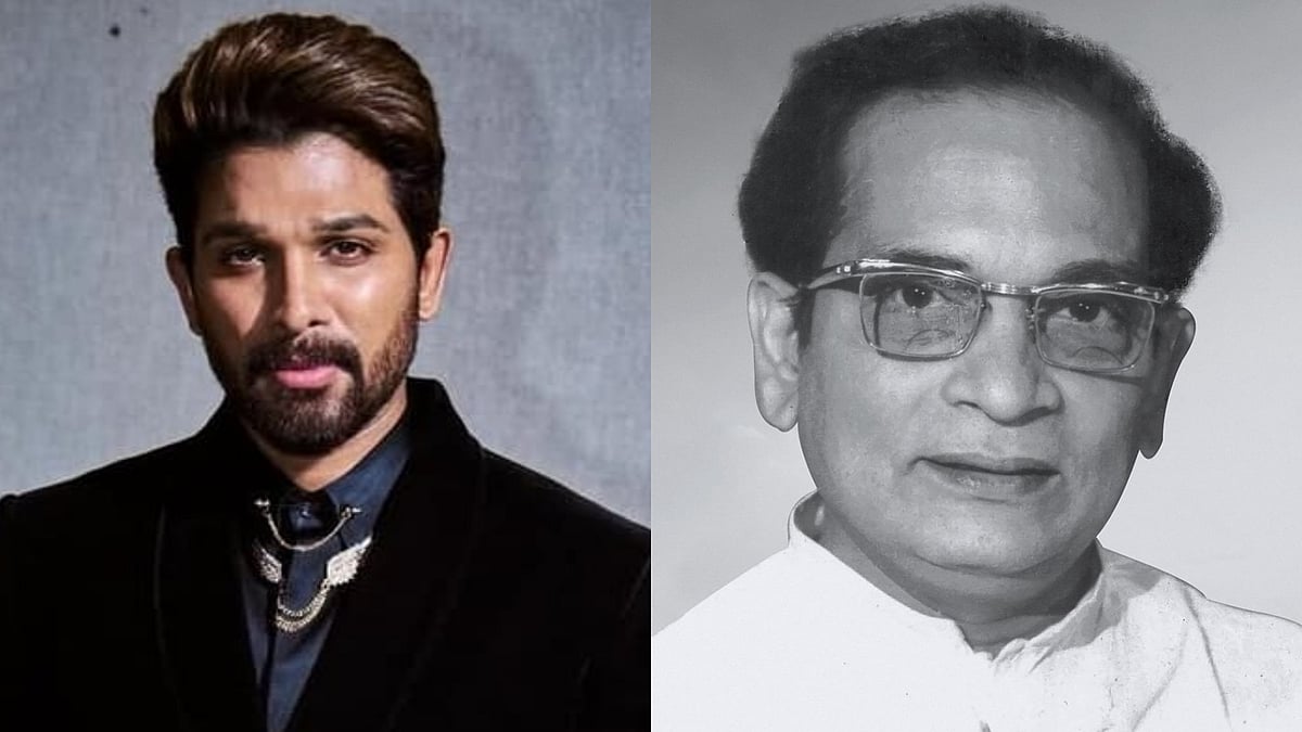 Allu Arjun remembers his grandfather Allu Ramalingaiah on birth anniversary