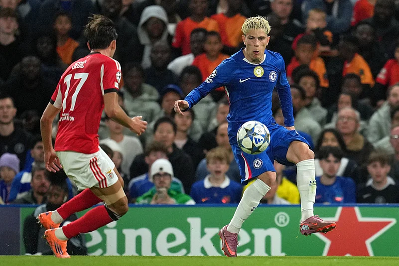 UEFA Champions League 2025-26 match Chelsea vs SL Benfica_Alejandro Garnacho