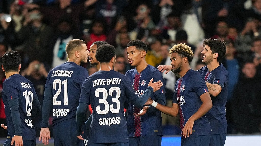 Photo: AP : Lille Vs Paris Saint Germain LIVE Score, Ligue 1 2025-26