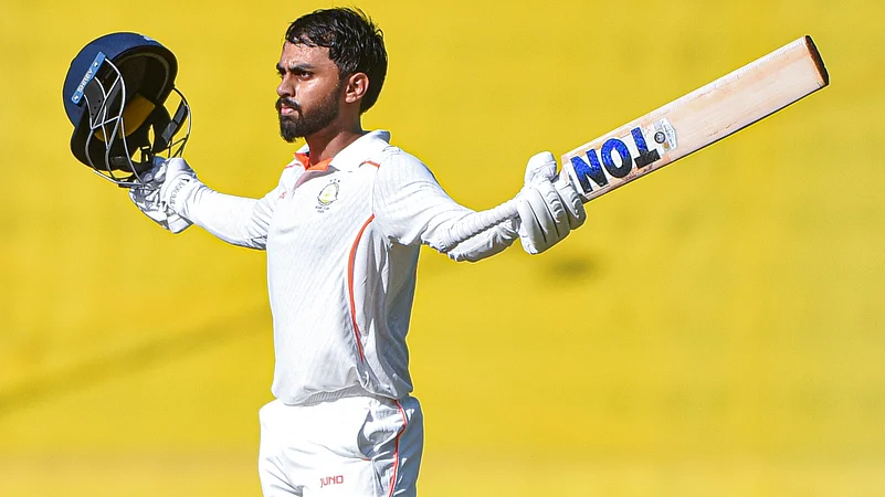 Vidarbha Vs Rest Of India Irani Cup 2025 day 1 Atharva Taide hundred