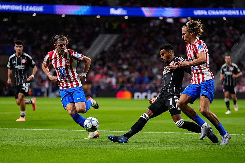 UEFA Champions League 2025-26 match Atletico Madrid vs Eintracht Frankfurt_Marcos Llorente