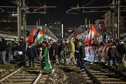 Italy Mideast Wars Gaza Flotilla