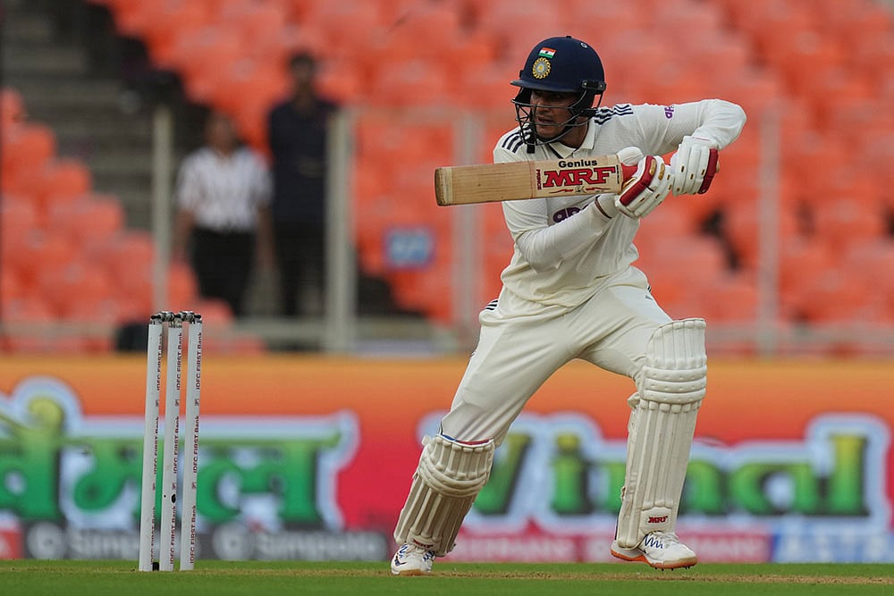 Test cricket match between India vs West Indies