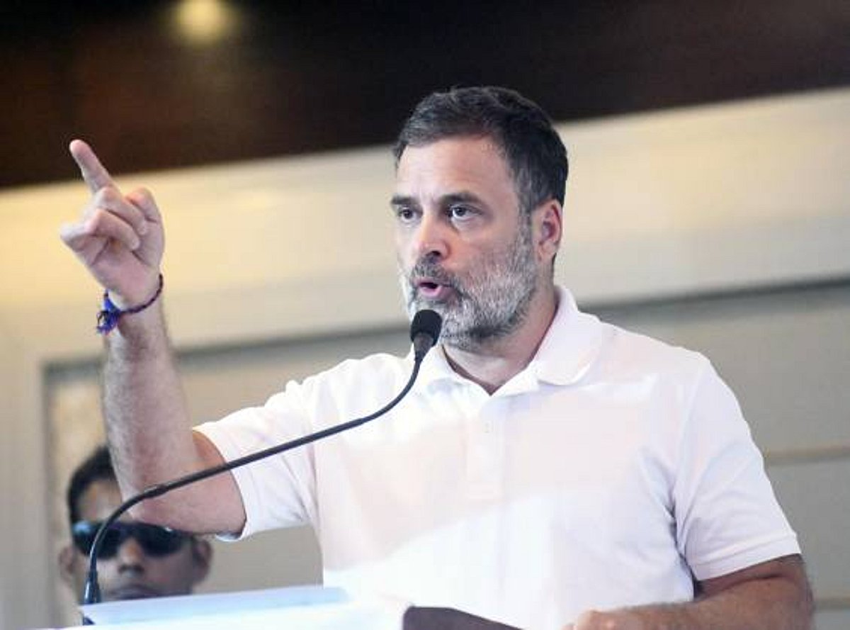 Rahul Gandhi Warns Of Democracy Threat In India During EIA University Visit In Colombia; BJP Reacts