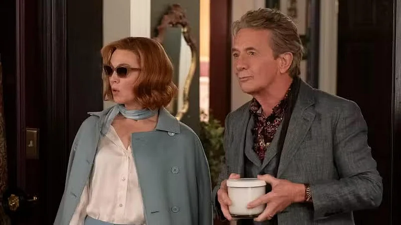 Renee Zellweger and Martin Short