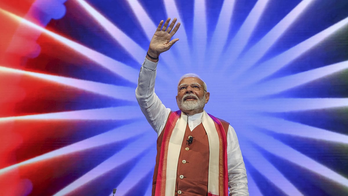 PTI : Prime Minister Narendra Modi during an Indian community event, in New York, USA, Sunday, Sept. 22, 2024. |
