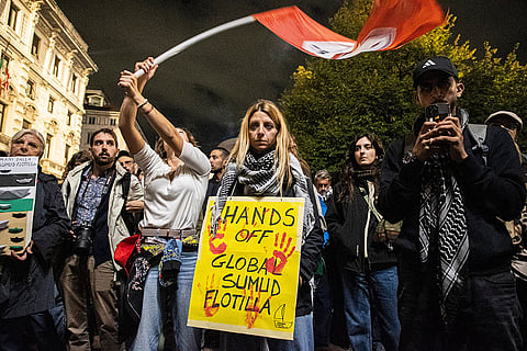 Italy Mideast Wars Gaza Flotilla