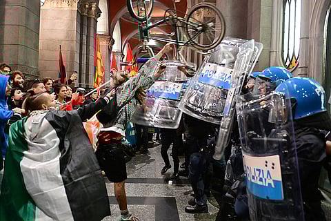 Italy Mideast Wars Gaza Flotilla