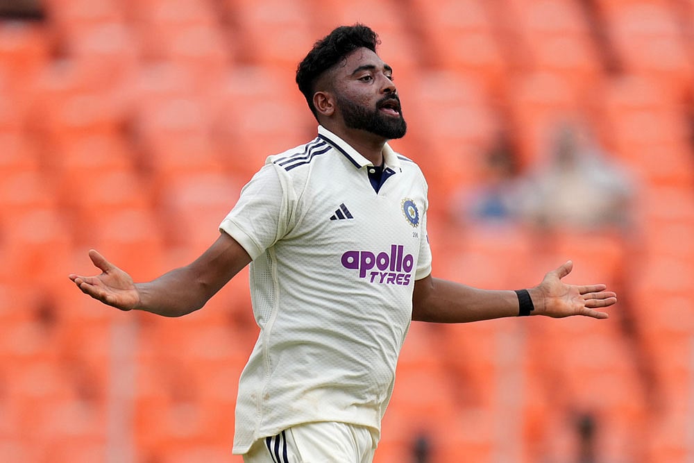 | Photo: AP/Ajit Solanki : India vs West Indies Test Match