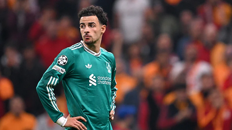 Curtis Jones pictured during Tuesdays loss in Istanbul