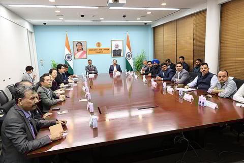 Himachal Pradesh Govt. Delegation at Indian Embassy in Tokyo