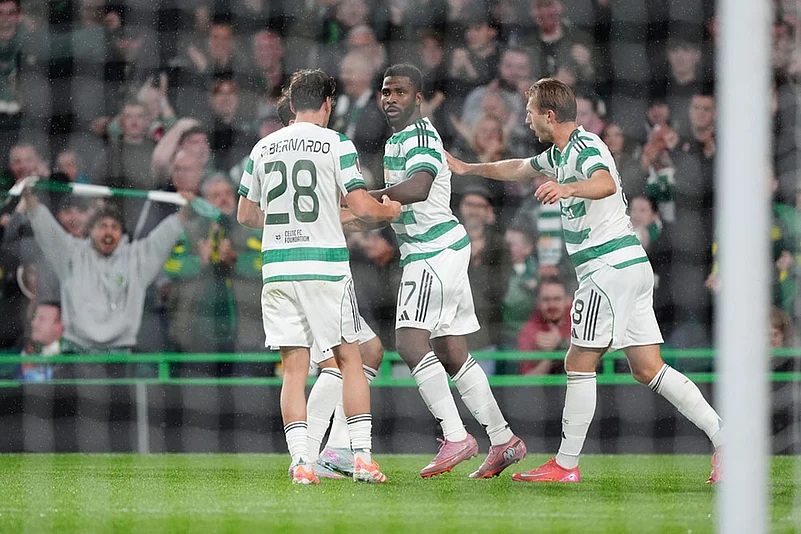 UEFA Europa League 2025-26 soccer match Celtic Vs Braga_Kelechi Iheanacho