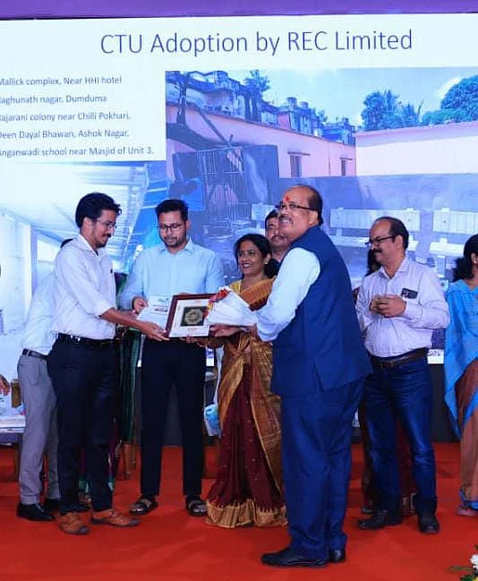 REC RO Bhubaneswar Felicitated by Bhubaneswar Municipal Corporation on Swachh Bharat Divas