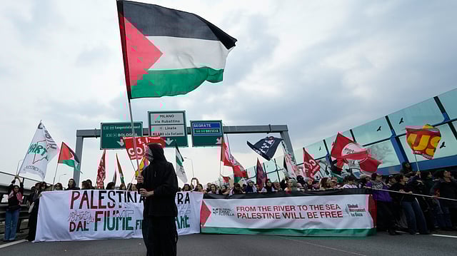 FIFA World Cup Qualifiers: Pro-Palestinian Protesters Reach Azzurri Training Ground To Oppose Israel Match