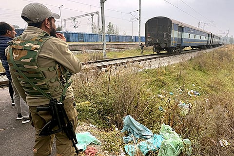 First auto freight train delivers 116 Maruti Vehicles to Kashmir