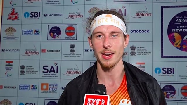 World Para Athletics Championships: German Runner Wins Gold With 'Kabhi Haar Mat Manna' Headband
