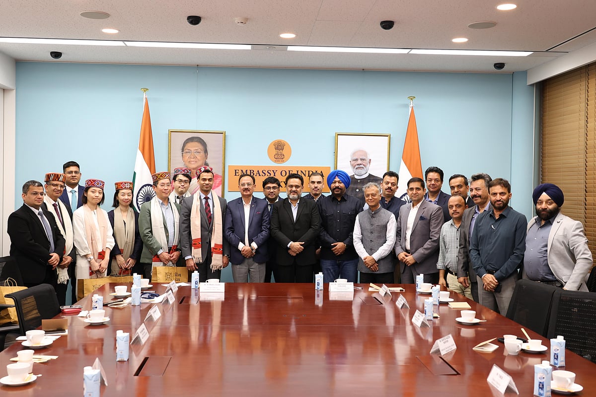 Himachal Pradesh Govt. Delegation at Indian Embassy in Tokyo