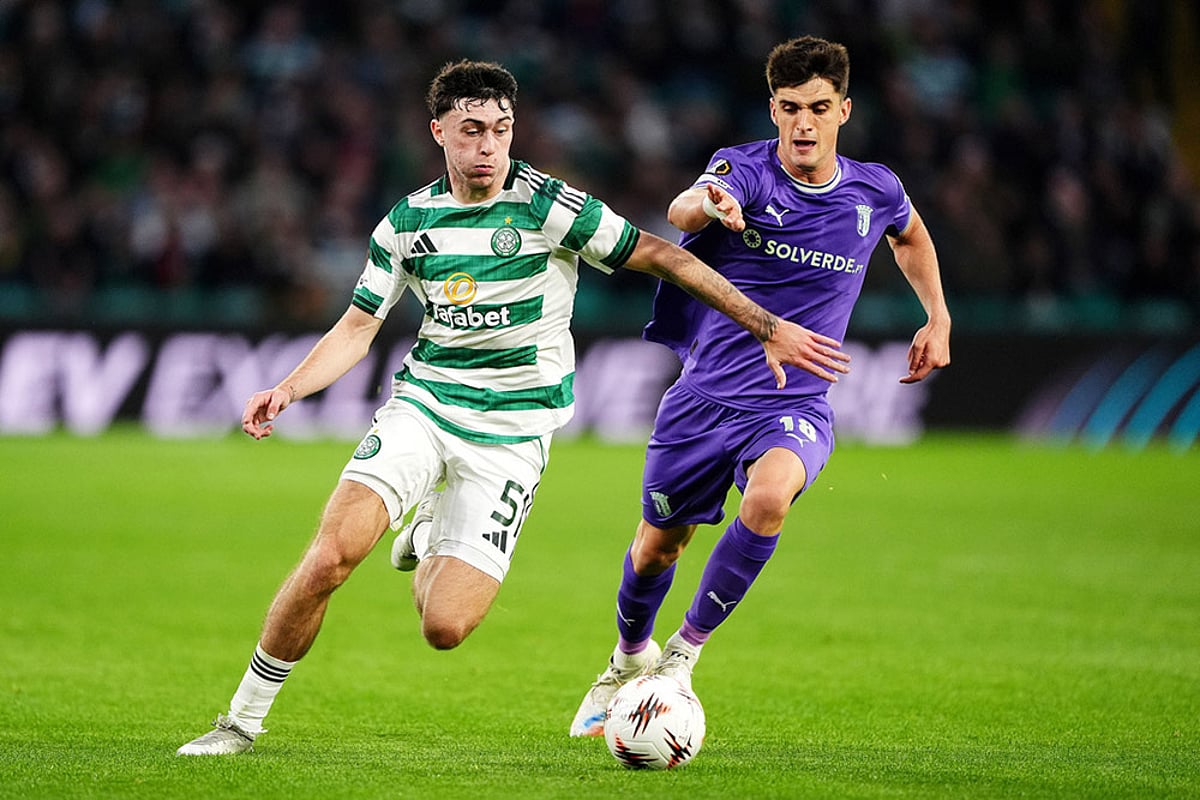 UEFA Europa League 2025-26 soccer match Celtic Vs Braga_Liam Scales