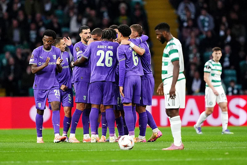 UEFA Europa League 2025-26 soccer match Celtic Vs Braga_Ricardo Horta