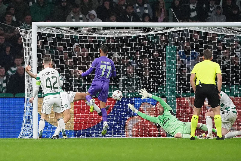 UEFA Europa League 2025-26 soccer match Celtic Vs Braga_Gabri Martinez