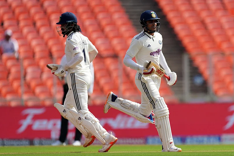 India vs West indies cricket series 1st test day 2 photos: KL Rahul