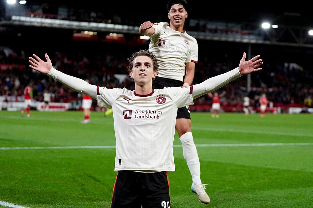 | Photo: Nick Potts/PA via AP : UEFA Europa League 2025-26: Nottingham Forest vs Midtjylland