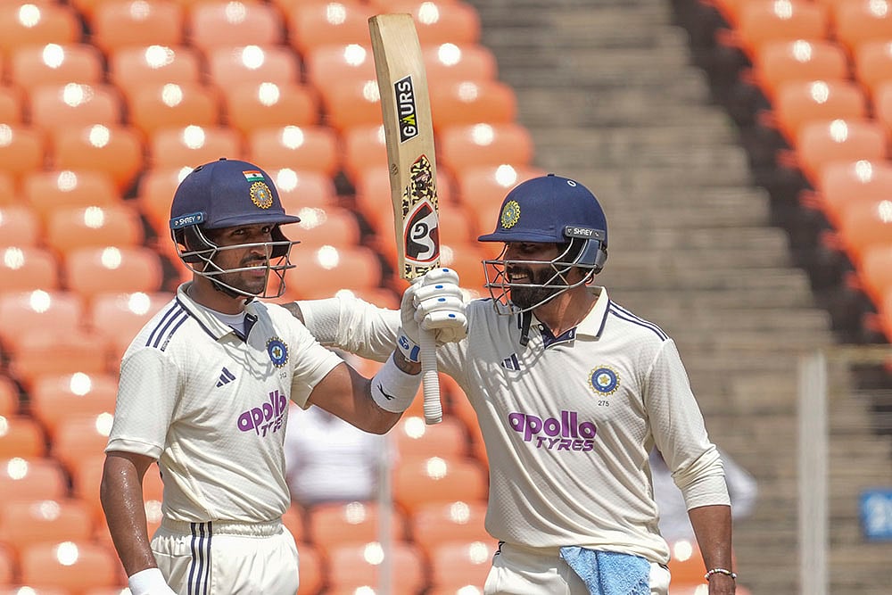 India vs West indies cricket series 1st test day 2 photos: Dhruv Jurel