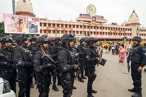 NSG mock drill in Varanasi