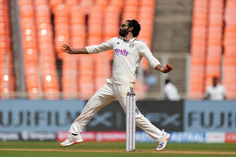 India Vs West Indies cricket series 1st Test match Day 3 photos: Ravindra Jadeja