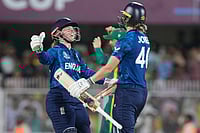 | Photo: AP/Anupam Nath : ICC ODI World Cup 2025: South Africa Women Vs England Women
