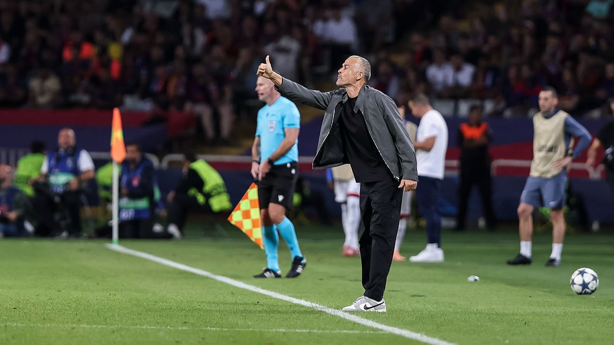 File : File photo of Paris Saint-Germain manager Luis Enrique.