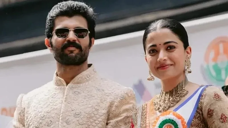 Rashmika Mandanna and Vijay Deverakonda engagement