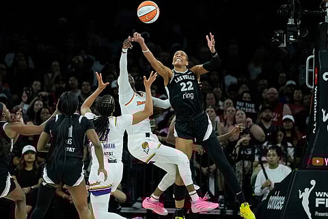 WNBA Basketball Final Playoff Series: Phoenix Mercury vs Las Vegas Aces