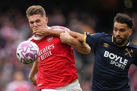 English Premier League: Arsenal vs West Ham United