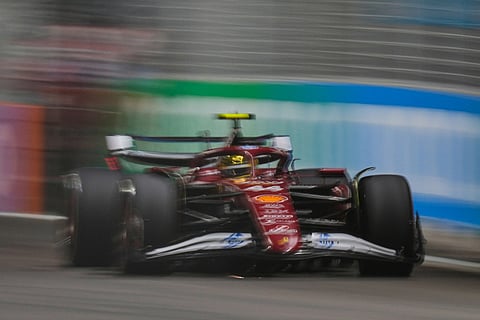 Ferrari driver Lewis Hamilton