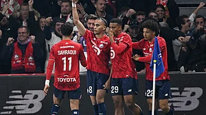 Ethan Mbappe scored for Lille against PSG