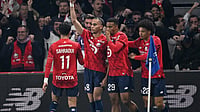 Ethan Mbappe scored for Lille against PSG